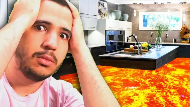 THE FLOOR IS LAVA CHALLENGE (Version Jeux Vidéos)