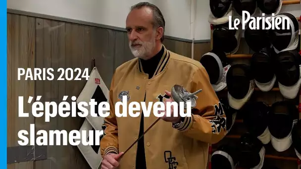 Passé de l'épée au slame, cet ancien champion olympique chante pour « motiver » les athlètes