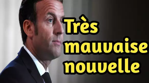 Covid : Emmanuel Macron annonce une très mauvaise nouvelle…