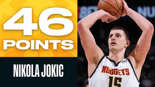 Jokic Creates NBA HISTORY in Dominating 46 PTS, 11 REB, 11 AST 🚨