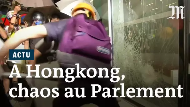 Le Parlement de Hongkong envahi par des manifestants, puis repris par la police