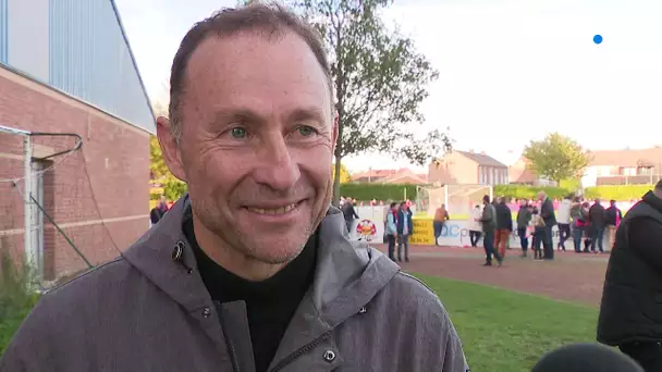 Jean-Pierre Papin à Bousbecque pour Octobre rose : "Toutes les causes sont bonnes à défendre"