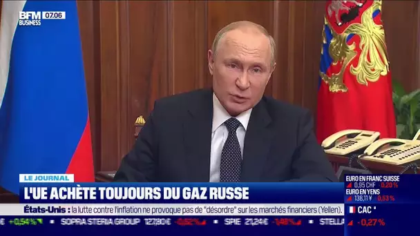 L'Union Européenne achète toujours du gaz russe