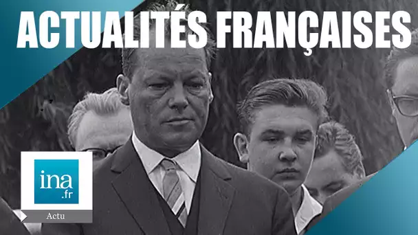 Les Actualités Françaises du 22 août 1962 | Archive INA