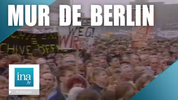 4 novembre 1989 : 1 000 000 de manifestants à Berlin Est | Archive INA