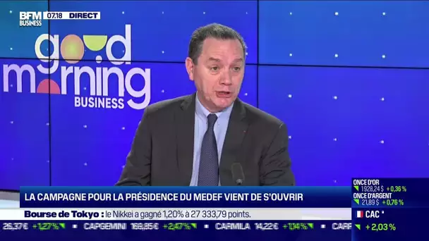 Pierre Brajeux (Torann): La campagne pour la présidence du Medef vient de s'ouvrir