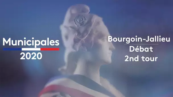 Municipales 2020 : Débat du 2nd tour à Bourgoin-Jallieu (Isère)