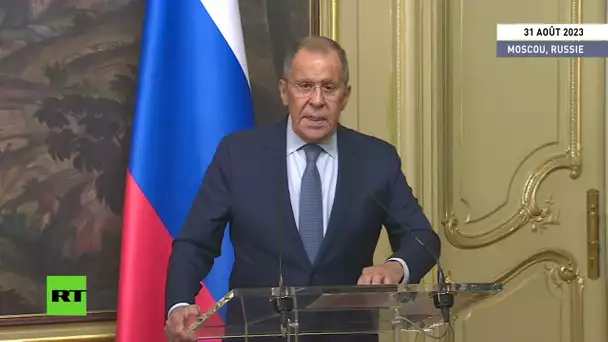 Lavrov réitère les exigences russes pour un retour dans l'accord céréalier