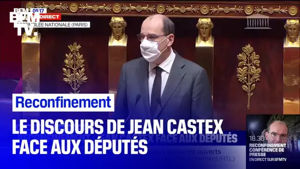 Reconfinement: l'intégralité du discours de Jean Castex à l'Assemblée nationale
