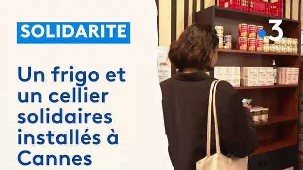 Cannes installe les premiers « frigo » et celliers solidaires de la Côte d’Azur