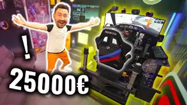 Gros Setup Simulateur Voiture, Avion à 25 000€ !