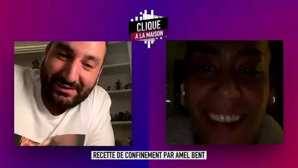 Recette de confinement par Amel Bent - Clique à la Maison