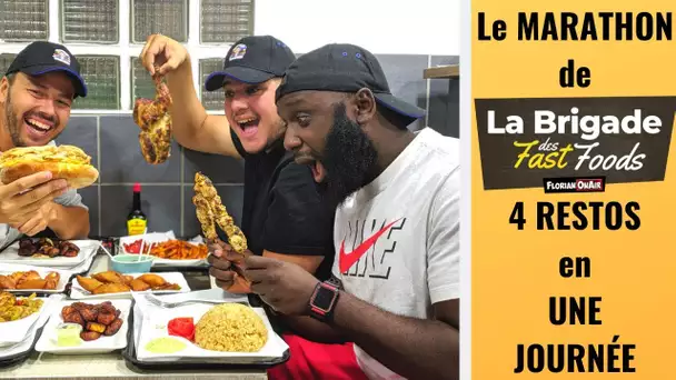 La BRIGADE mange dans 4 FAST FOODS le même jour (Part 1) - VLOG #931