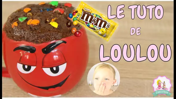 ♡• RECETTE MUGCAKE XXL CHOCOLAT ET M&M'S - CUISINE POUR LES PETITS - MUGCAKE CHOCOLATE RECIPE •♡