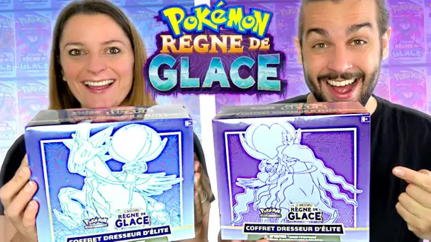 ON OUVRE LES NOUVELLES ELITE TRAINER BOX POKEMON REGNE DE GLACE SYLVEROY ! OUVERTURE POKEMON