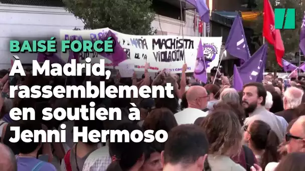 À Madrid, les Espagnoles ont manifesté pour la démission de Luis Rubiales