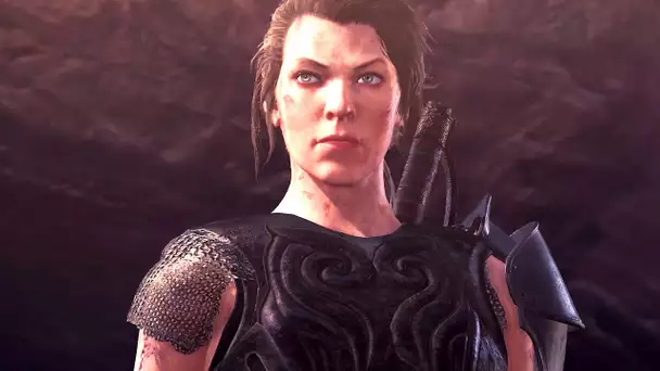 Monster Hunter World : MILLA JOVOVICH jouable Bande Annonce Officielle