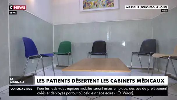 Coronavirus : les patients désertent les cabinets médicaux