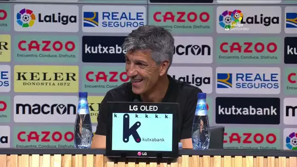 Rueda de prensa Real Sociedad vs RCD Espanyol de Barcelona