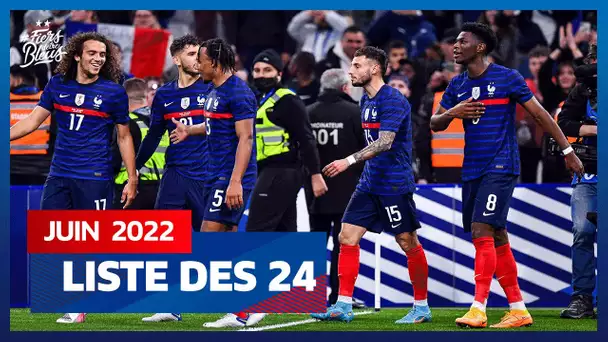 24 Bleus pour juin, Equipe de France I FFF 2022