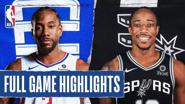 CLIPPERS at SPURS | FULL GAME HIGHLIGHTS | December 21, 2019