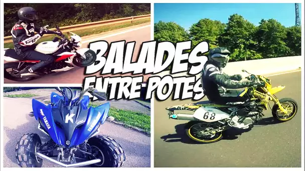 Balades entre Potes ! KTM 690 SMC R, 400 DRZ, 250 RAPTOR