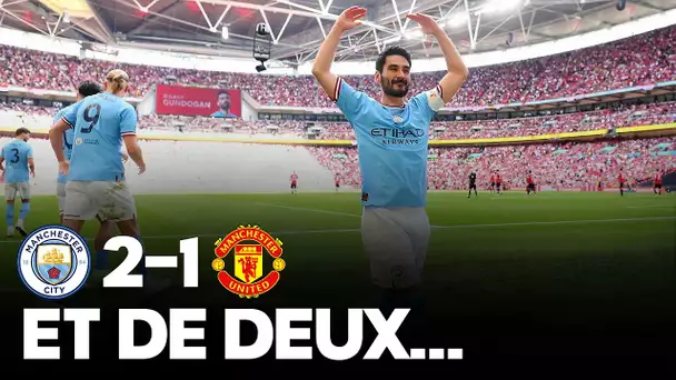 ☝️ PLUS QU'UNE !!! City bat United (2-1) et gagne la FA Cup, le résumé tactique...