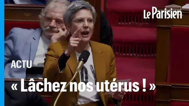 « Lâchez nos utérus ! » : la charge de Sandrine Rousseau en plein débat sur les retraites