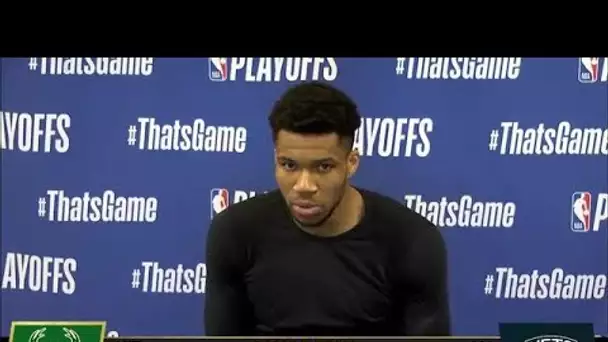 Giannis on WINNING Game 7 & Advancing to Conference Finals! | Postgame Press Conference