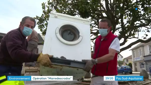 Béarn: le maire de Gelos déverse des ordures sauvages sur la place publique pour marquer les esprits