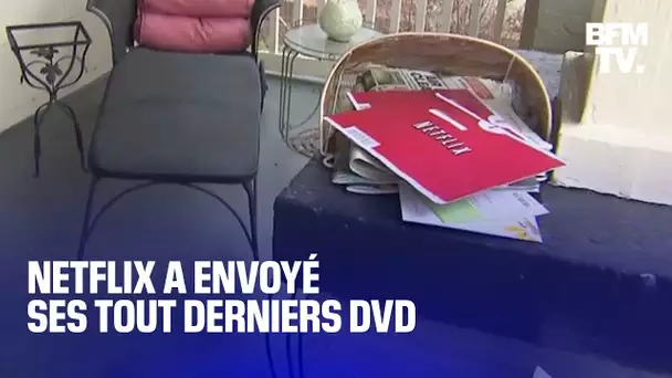 Netflix a envoyé ses tout derniers DVD