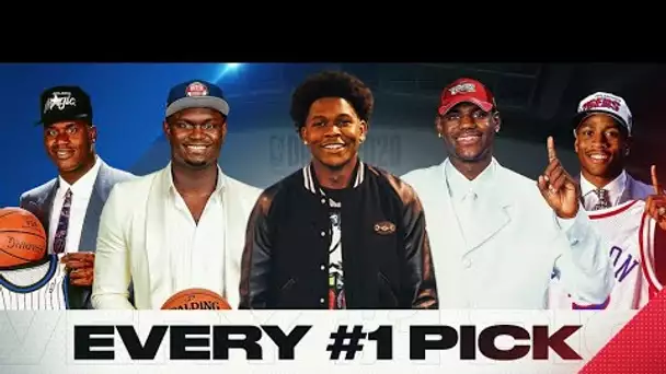 Every #1 Pick Since 1980 | Anthony Edwards, LeBron, Shaq and MORE