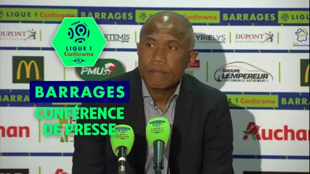 Conférence de presse RC Lens - Dijon FCO ( 1-1 ) / Ligue 1 Conforama 2018-19