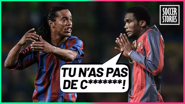 Quand Ronaldinho et Eto'o se sont embrouillés au FC Barcelone | Oh My Goal
