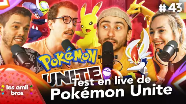 Test en live de Pokémon Unite ! 🎮 | Les Amiibros #43