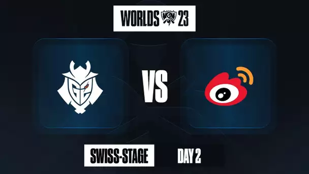 G2 ESPORTS vs WEIBO GAMING - LE MEILLEUR MATCH DEPUIS LE DÉBUT DES WORLDS [Round 2 - 1/0]