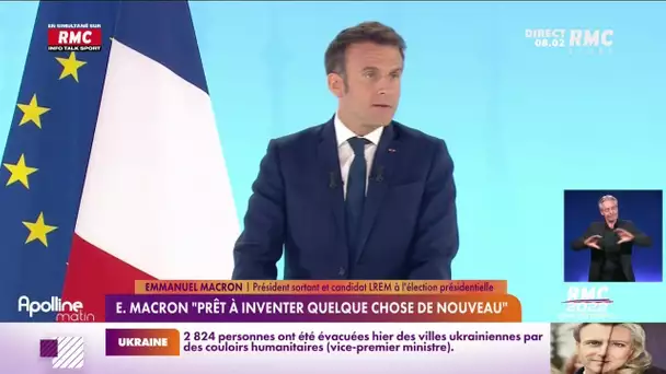 Présidentielle : Emmanuel Macron "prêt à inventer quelque chose de nouveau"