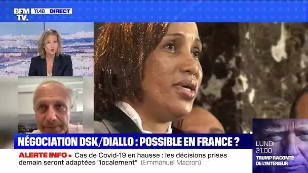 Négociation DSK/Nafissatou Diallo: possible en France ? BFMTV répond à vos questions