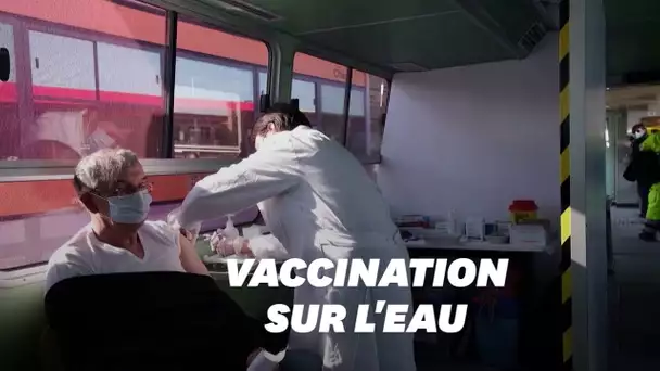 À Venise, même les vaporettos sont réquisitionnés pour la vaccination