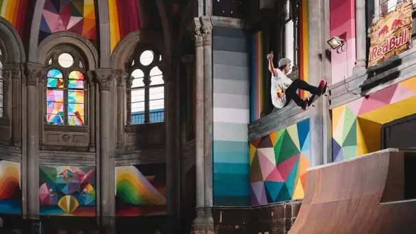 Une église espagnole transformée en un incroyable skatepark !