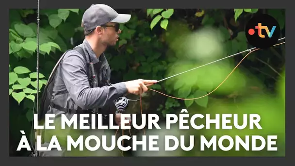 Ce Français est triple champion du monde de pêche à la mouche