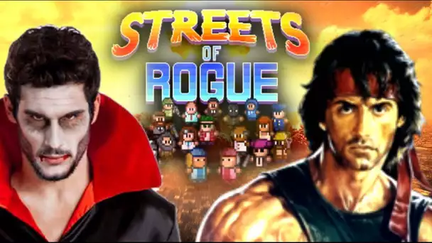 RAMBO ET DRACULA SONT SUR UN BATEAU... ! -Streets Of Rogue- avec Bob & Jehal