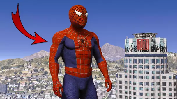 L&#039;HOMME QUI MARCHE SUR LES MURS ! (GTA 5 Spiderman)