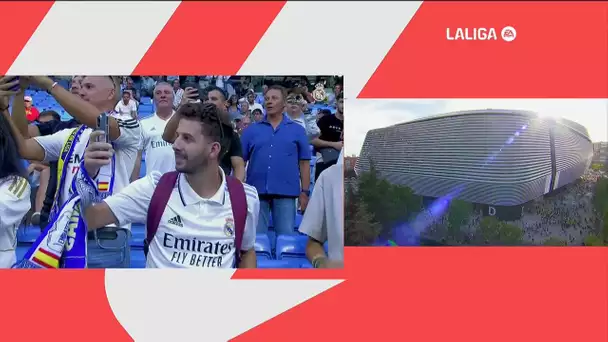 Calentamiento Real Madrid vs UD Las Palmas