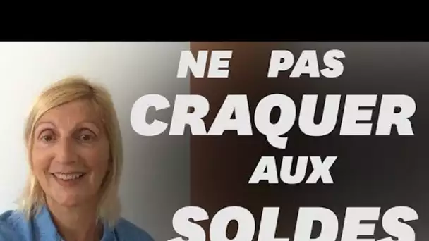 Faire les soldes raisonnablement en évitant de craquer