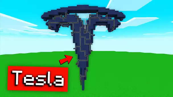 J'ai re-designé plein de Logos dans Minecraft... (avec des fonctionalités et tout)