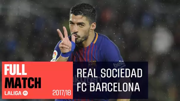 Real Sociedad - FC Barcelona (2-4) LALIGA 2017/2018 FULL MATCH