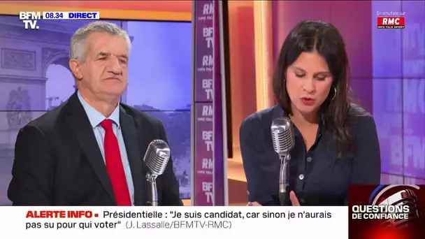 Lassalle : "Il faut que le vote blanc soit comptabilisé. Monsieur Blanc peut être premier"