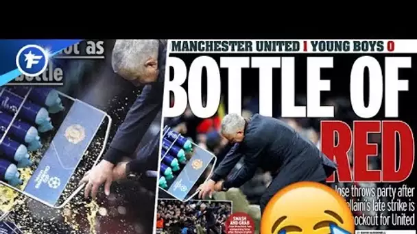 Le jet de bouteilles de José Mourinho amuse les Anglais | Revue de presse