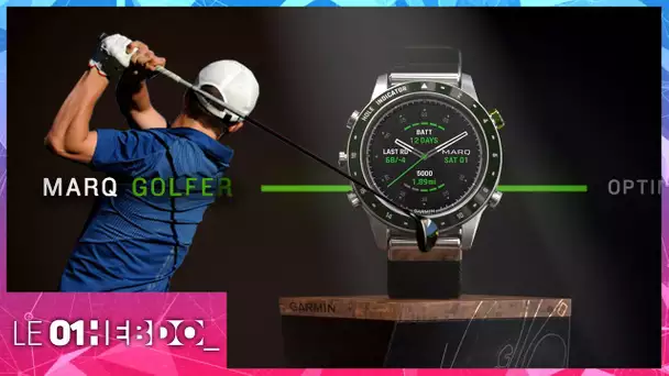 01Hebdo #271 : Garmin sort une montre haut de gamme pour golfeurs